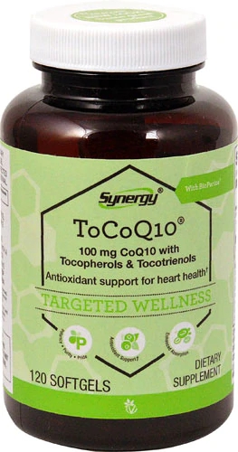 Comprar Vitacost Synergy ToCoQ10® with BioPerine® & EVNol SupraBio™ -- 100 mg - 120 Softgels