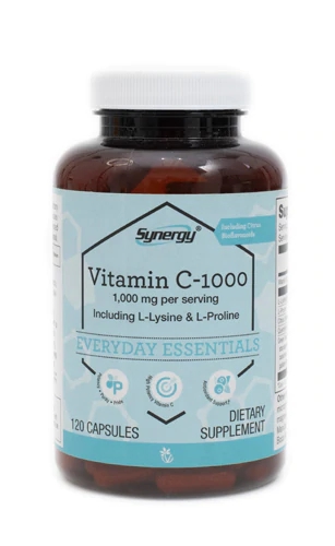 Comprar Vitacost Synergy Vitamin C-1000 per serving with L-Lysine & L- Proline -- 120 Capsules