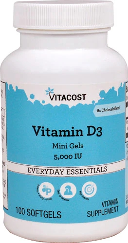 Comprar Vitacost Vitamin D3 Mini Gels -- 5000 IU - 100 Softgels