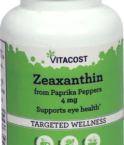 Vitacost Zeaxanthin -- 4 mg - 60 Liquid Capsules