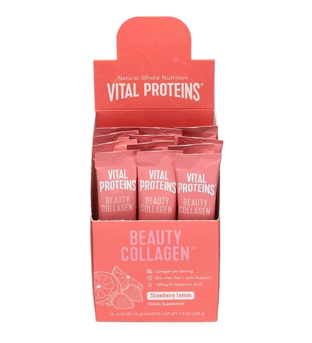 Comprar Vital Proteins Collagen Beauty Strawberry Lemon -- 14 Packets
