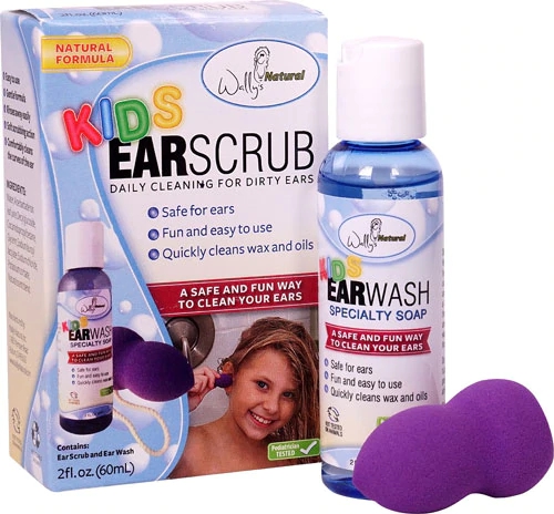 Comprar Wally's Natural Kids Ear Scrub plus Ear Scrub Daily Cleansing Kit -- 2 fl oz