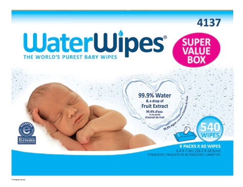 Comprar WaterWipes Baby Wipes Super Value Pack -- 540 Wipes