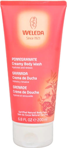 Weleda Creamy Body Wash Pomegranate -- 6.8 fl oz