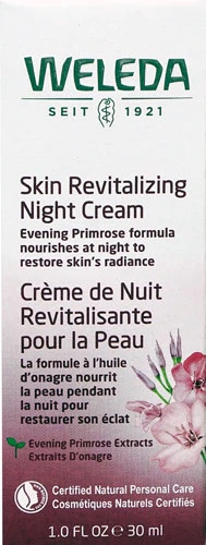 Weleda Skin Revitalizing Night Cream -- 1 fl oz