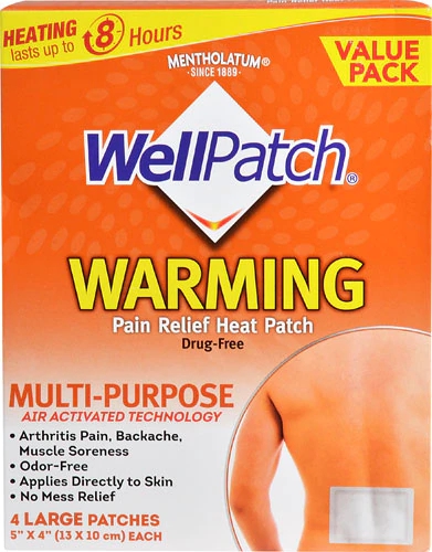 Comprar WellPatch Warming Pain Relief Patch -- 4 Large Patches
