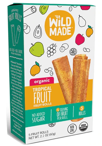 Comprar Wild Made Organic Fruit Rolls Gluten Free Tropical Fruit -- 5 Rolls