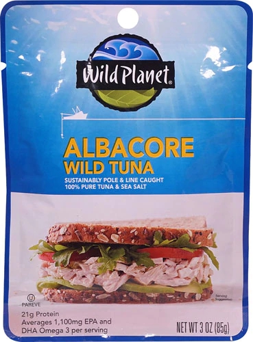 Wild Planet Albacore Wild Tuna -- 3 oz