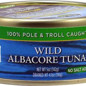 Wild Planet Albacore Wild Tuna No Salt Added -- 5 oz
