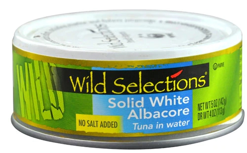 Comprar Wild Selections Solid White Albacore Tuna In Water No Salt Added -- 5 oz
