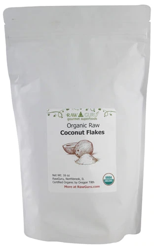 Comprar Windy City Organics Raw Guru Organic Raw Coconut Flakes -- 16 oz
