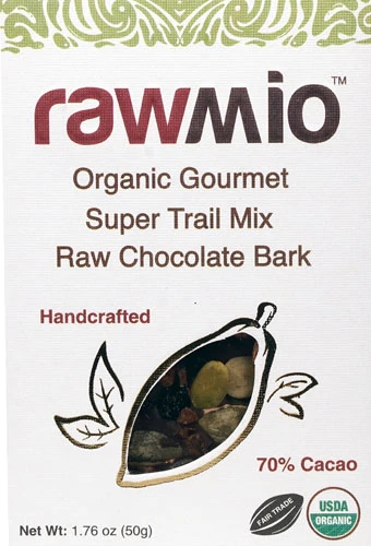 Windy City Organics Rawmio™ Organic Gourmet Super Trail Mix Raw Chocolate Bark -- 1.76 oz