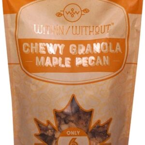 Within Without Chewy Granola Gluten Free Paleo Maple Pecan -- 6 oz