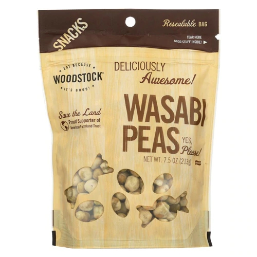 Comprar Woodstock Natural Wasabi Peas -- 7.5 oz