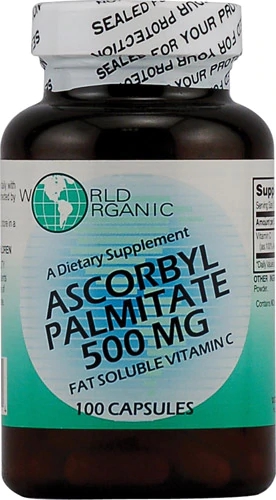 Comprar World Organic Ascorbyl Palmitate -- 100 Capsules