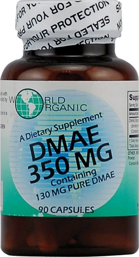 Comprar World Organic DMAE -- 350 mg - 90 Capsules