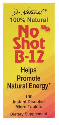 Comprar World Organic Dr. Natural® No Shot B-12 -- 1000 mcg - 100 MicroTab