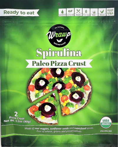 Comprar WrawP Pizza Crust Gluten Free Spirulina -- 2 Wraps