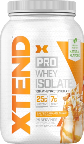 Comprar Xtend Pro Whey Isolate Salted Caramel Shake -- 25 Servings
