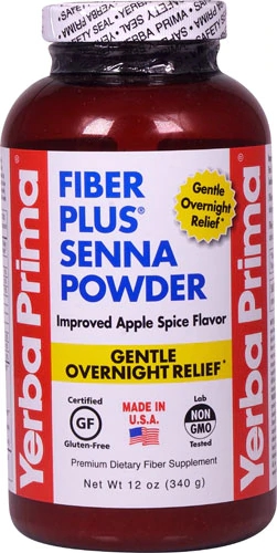 Comprar Yerba Prima Fiber Plus® Senna Powder Apple Spice -- 12 oz