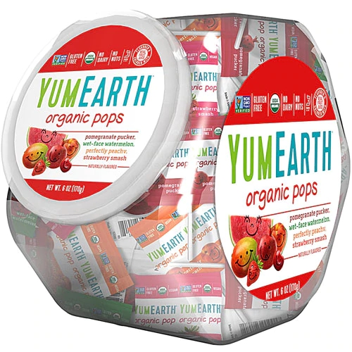 Comprar Yum Earth Organic Lollipops Small Bin Assorted -- 27 Pops