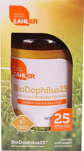 Comprar Zahler BioDophilus25™ -- 25 billion CFU - 60 Capsules