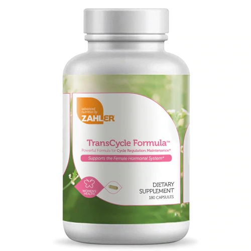 Zahler TransCycle Formula™ Supports Female Hormornal System -- 180 Capsules