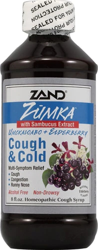 Comprar Zand Zumka™ Cough and Cold Homeopathic Cough Syrup Natural Elderberry -- 8 fl oz