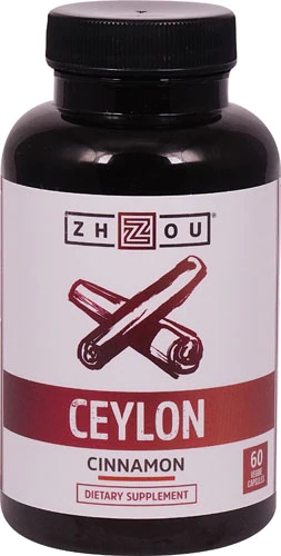 Comprar Zhou Ceylon Cinnamon -- 60 Veggie Capsules
