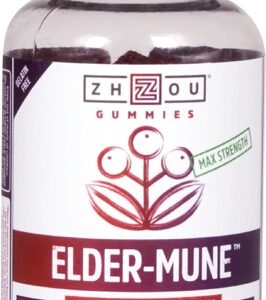 Comprar Zhou Elder-Mune™ Elderberry Gummies -- 60 Vegan Gummies