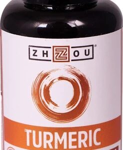 Zhou Turmeric Curcumin with Ginger -- 90 Veggie Capsules