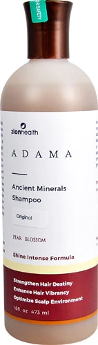 Zion Health Adama Ancient Minerals Shampoo -- 16 fl oz