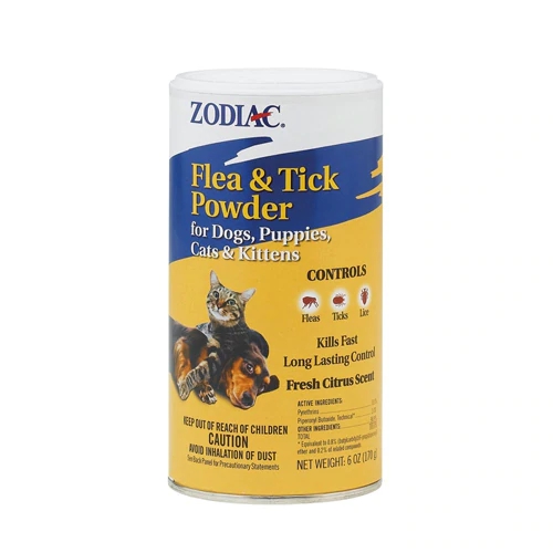 Comprar Zodiac Flea & Tick Powder for Dogs Puppies Cats & Kittens Citrus -- 6 oz
