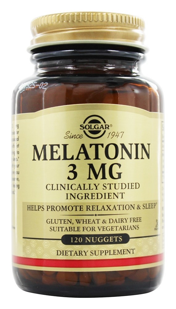 Comprar Melatonina 3 mg. - 120 Pepita (s) Solgar
