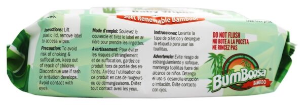 Comprar Toalhetes de bebê de bambu - 80 Limpe (s) Bumboosa - Imagem 4