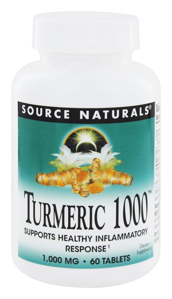 Comprar Cúrcuma 1000 1000 mg. - 60 Tablets Source Naturals