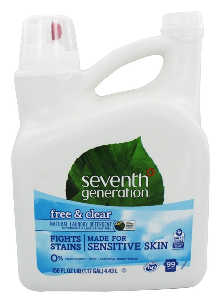 Comprar Natural 2x Concentrado Líquido Lavanderia Detergente Natural 99 Cargas Livre & Limpar - 150 fl. oz. Seventh Generation