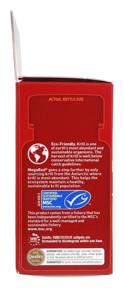 Comprar Mega Vermelho Omega - 3 Óleo de Krill 300 mg. - 60 Softgels Schiff - Imagem 4