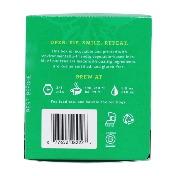 Comprar Chá de ervas hortelã-pimenta sem cafeína - 20 Saquinhos de Chá Stash Tea - Imagem 4