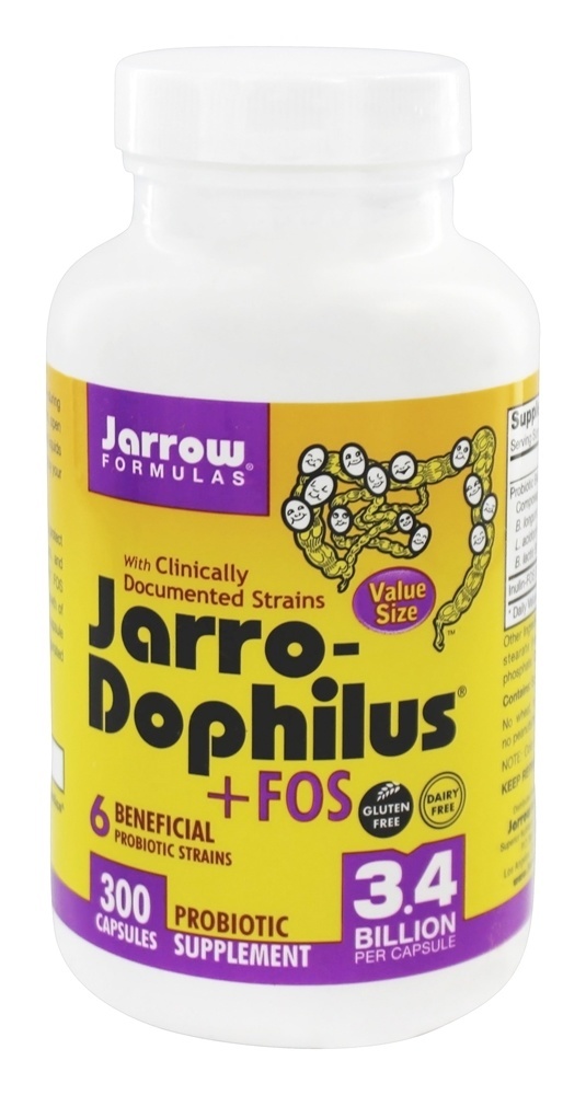 Comprar Jarro-Dophilus + FOS - Cápsulas 300 Jarrow Formulas