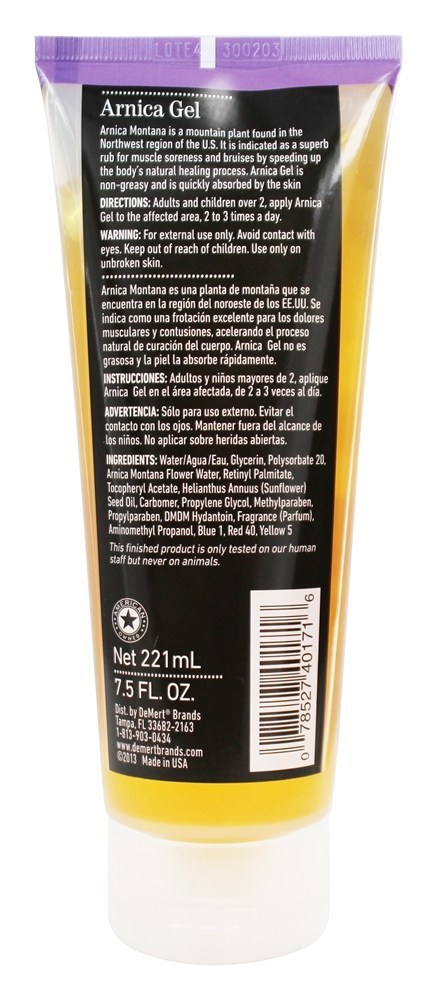 Comprar Arnica Gel Para A Pele - 7.5 fl. oz. Roberts Research Laboratories - Imagem 2