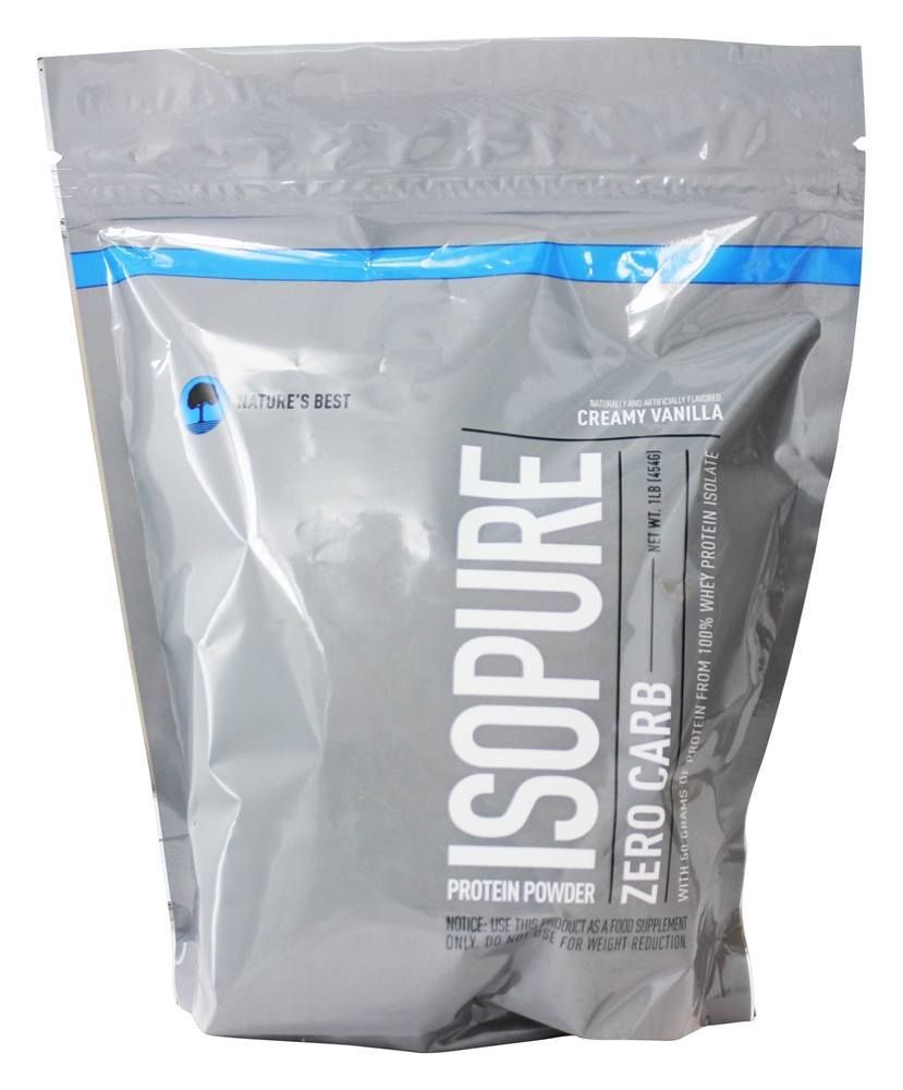 Comprar Isopure Zero Carb Sabor Baunilha Cremosa - 1 lb. Nature's Best