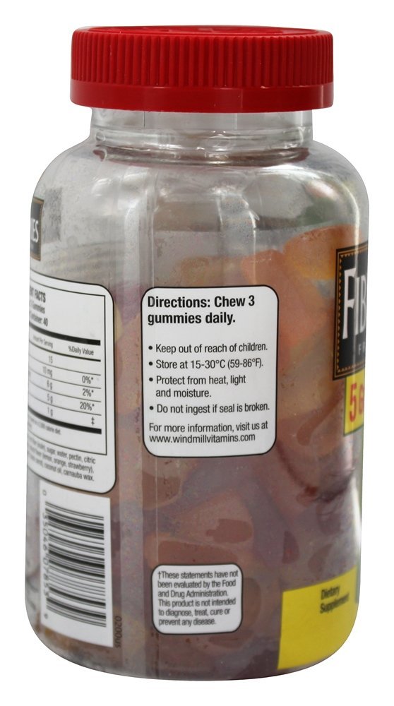 Comprar Gummies De Fibra De Frutas Multi Aromatizado - 120 Gummies Garden Greens - Imagem 3