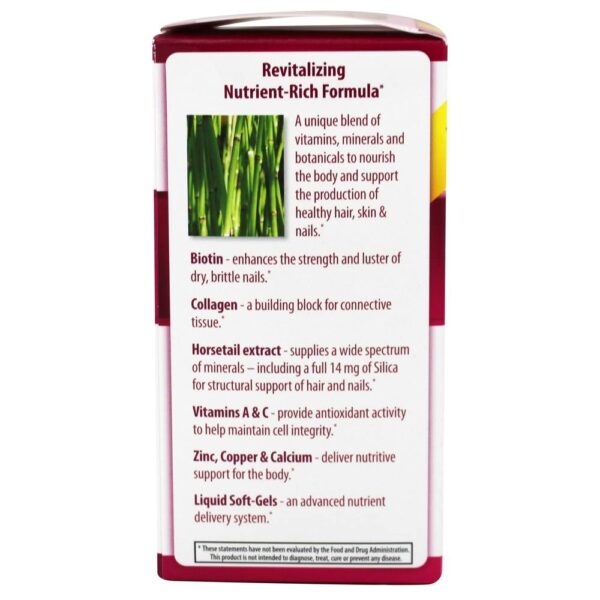 Comprar Unhas e Cabelos Compridos & Fortes - 60 Softgels Applied Nutrition - Imagem 4