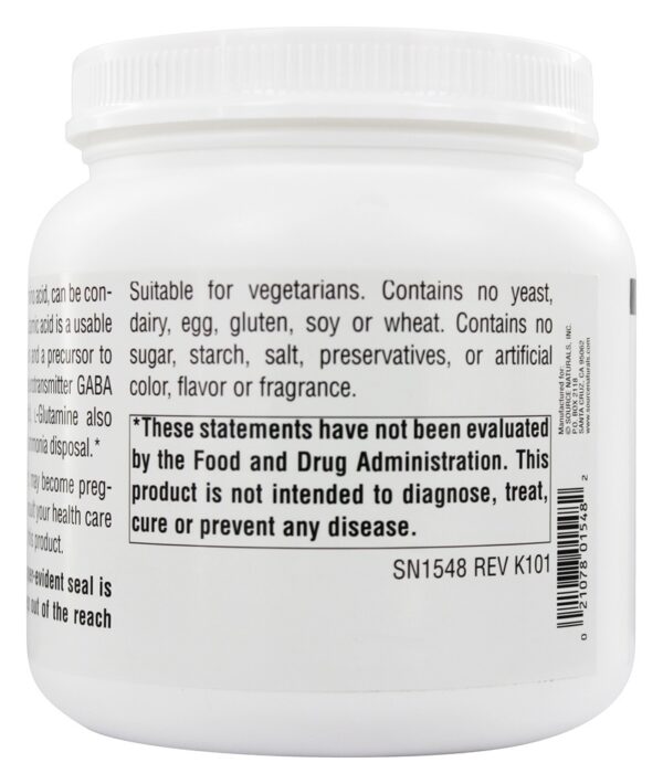 Comprar Pó de forma livre de L-glutamina - 16 oz. Source Naturals - Imagem 4