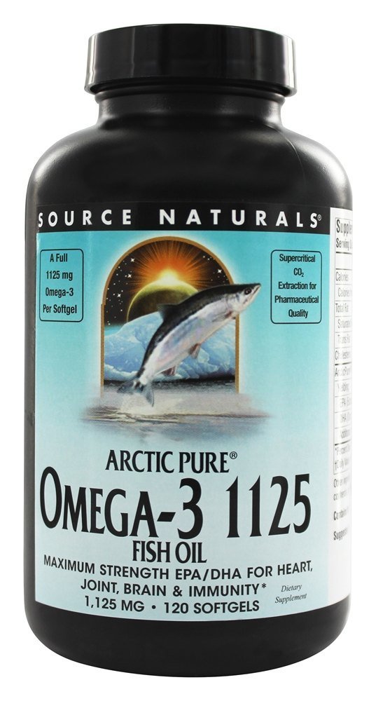 Comprar ArcticPure Omega-3 de Óleo de Peixe 1125 mg. - 120 Softgels Source Naturals