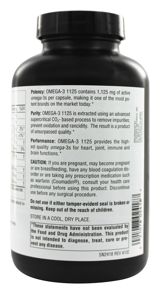 Comprar ArcticPure Omega-3 de Óleo de Peixe 1125 mg. - 120 Softgels Source Naturals - Imagem 3
