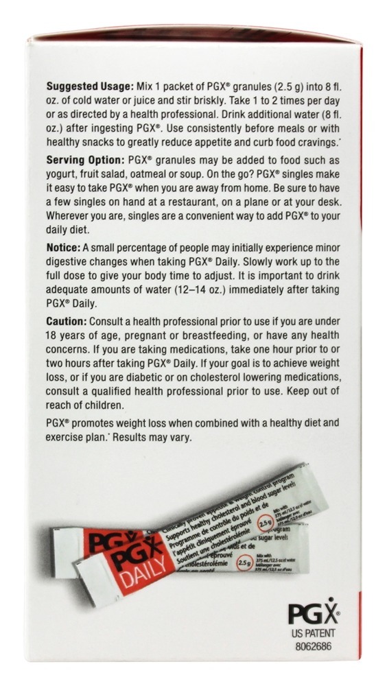 Comprar Singles diários PGX - 15 x 2.5 g Pacotes Natural Factors - Imagem 3