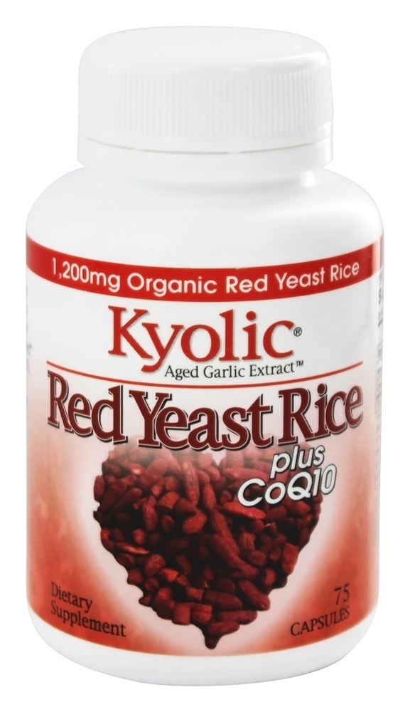 Comprar Arroz Vermelho Fermentado Com CoQ10 1200 mg. - Cápsulas 75 Kyolic