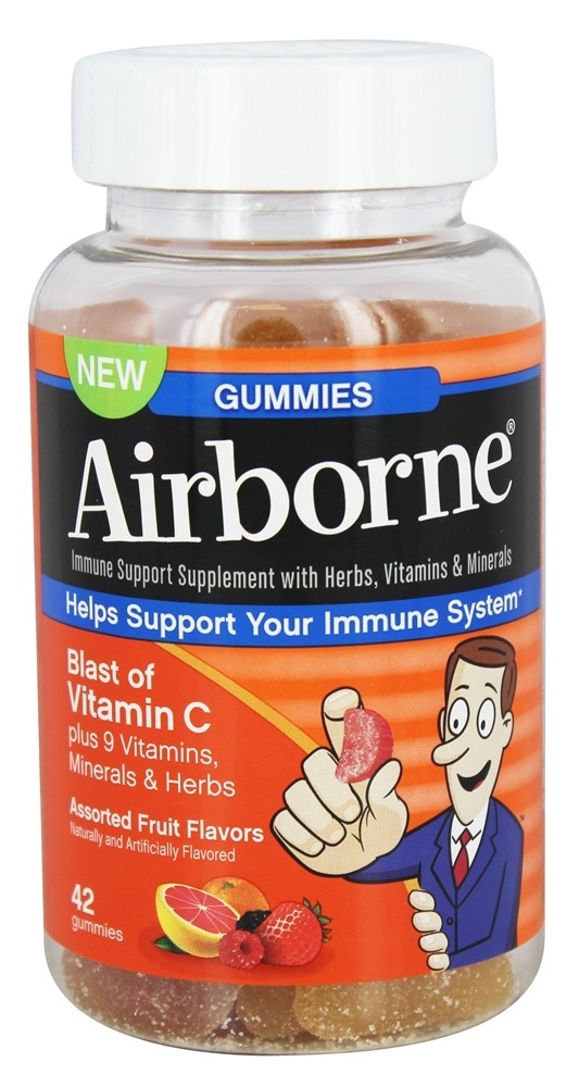 Comprar Imune Apoiar Gomoso Variado Fruto Sabores - 42 Contagem Airborne